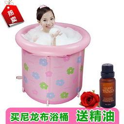 成人泡澡折叠桶视频图片,轻松享受家的SPA时光